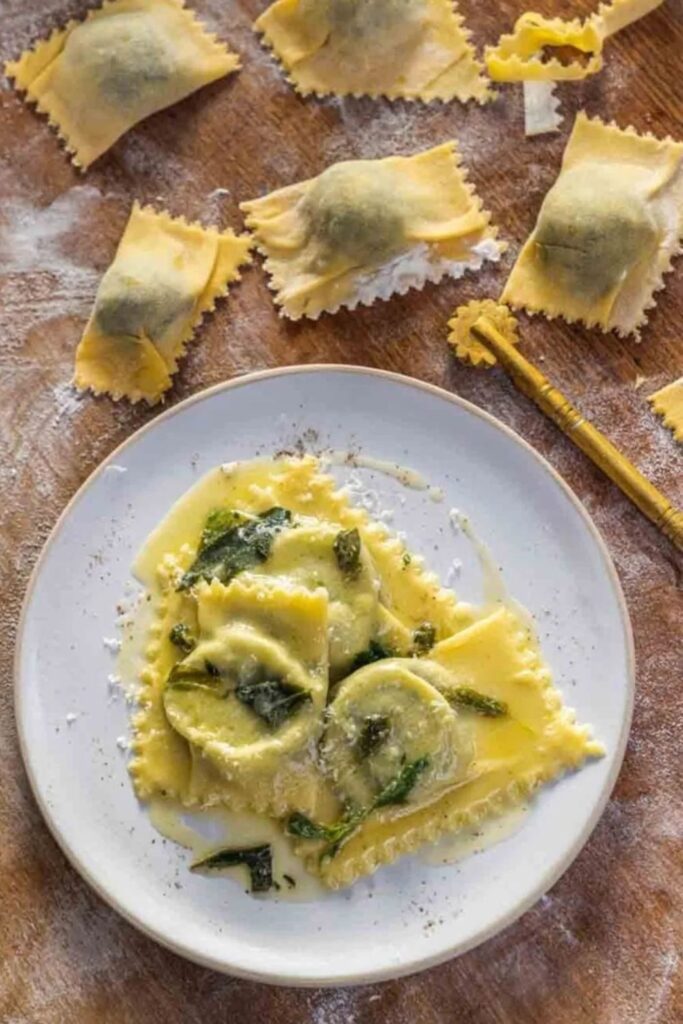 Jamie Oliver Seasonal Greens Ravioli Pasta