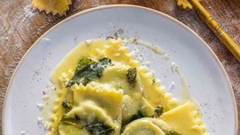 Jamie Oliver Seasonal Greens Ravioli Pasta