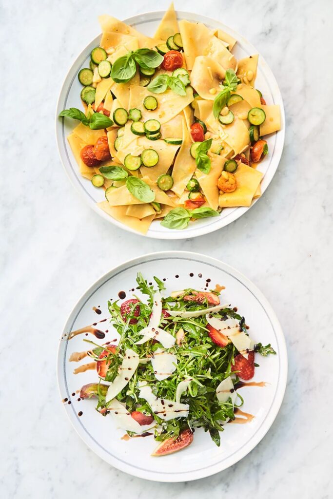 Jamie Oliver Simple Courgette Pasta 