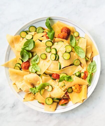 Jamie Oliver Simple Courgette Pasta