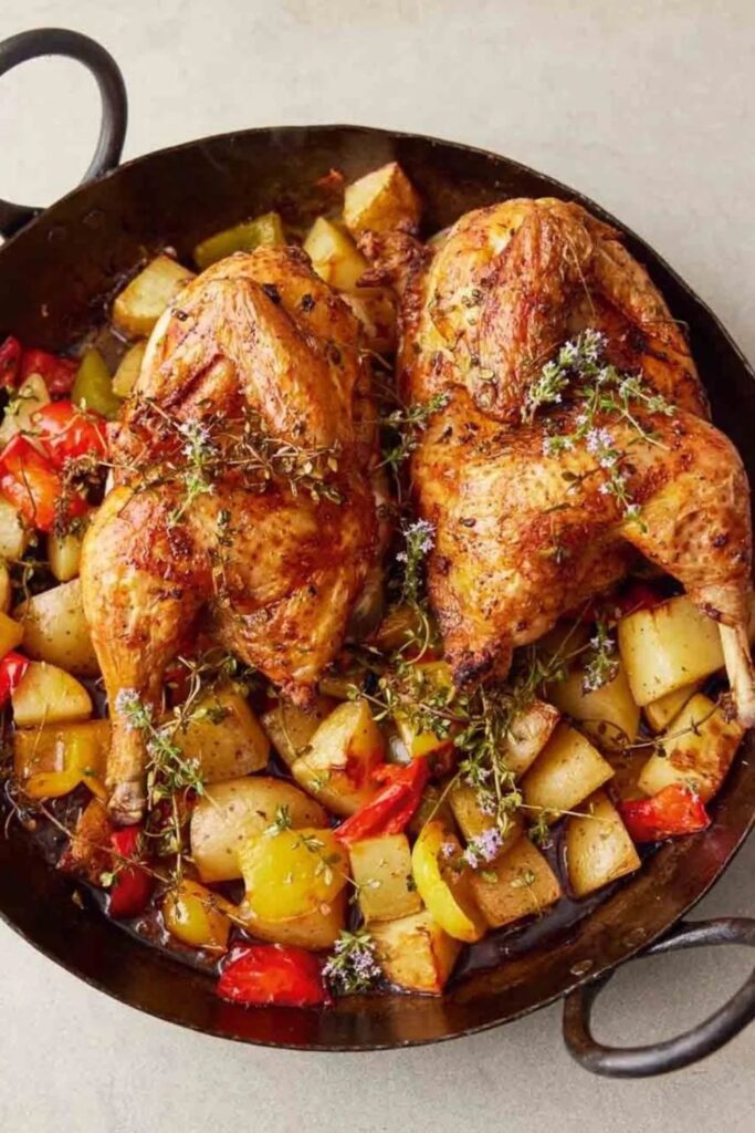 Jamie Oliver Spatchcock Chicken​