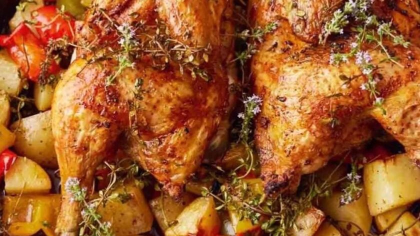 Jamie Oliver Spatchcock Chicken​