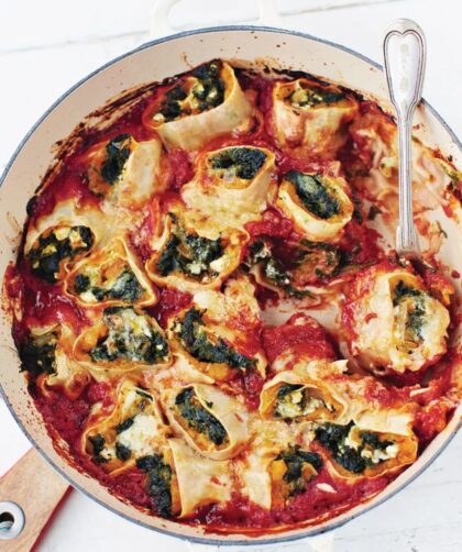 Jamie Oliver Squash And Spinach Pasta Rotolo