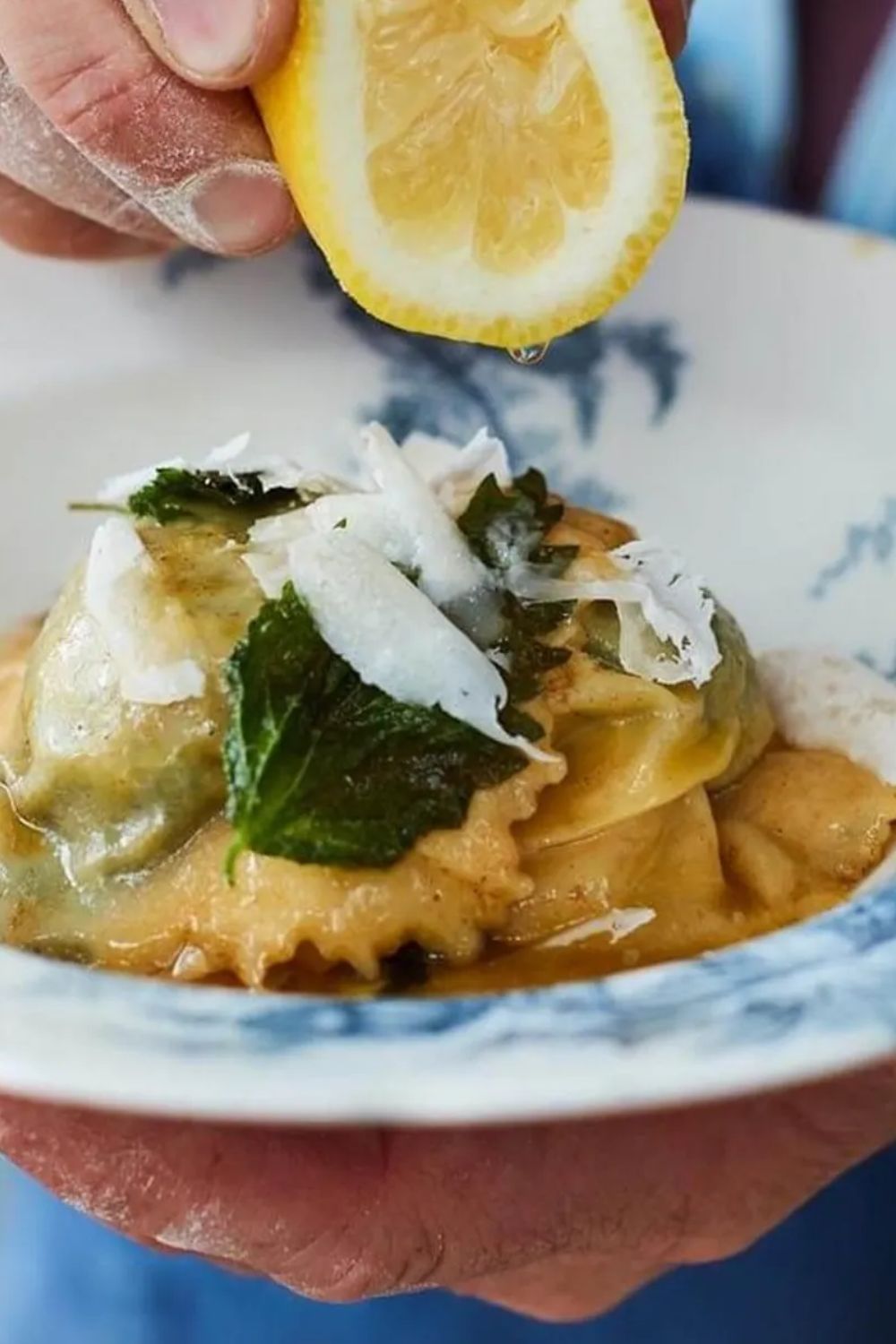 Jamie Oliver Stinging Nettle Ravioli Pasta Recipe