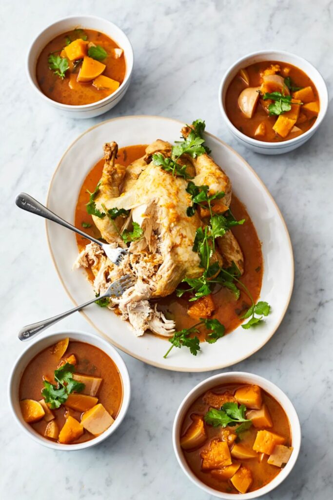 Jamie Oliver Thai Red Curry Chicken And Butternut Squash Soup