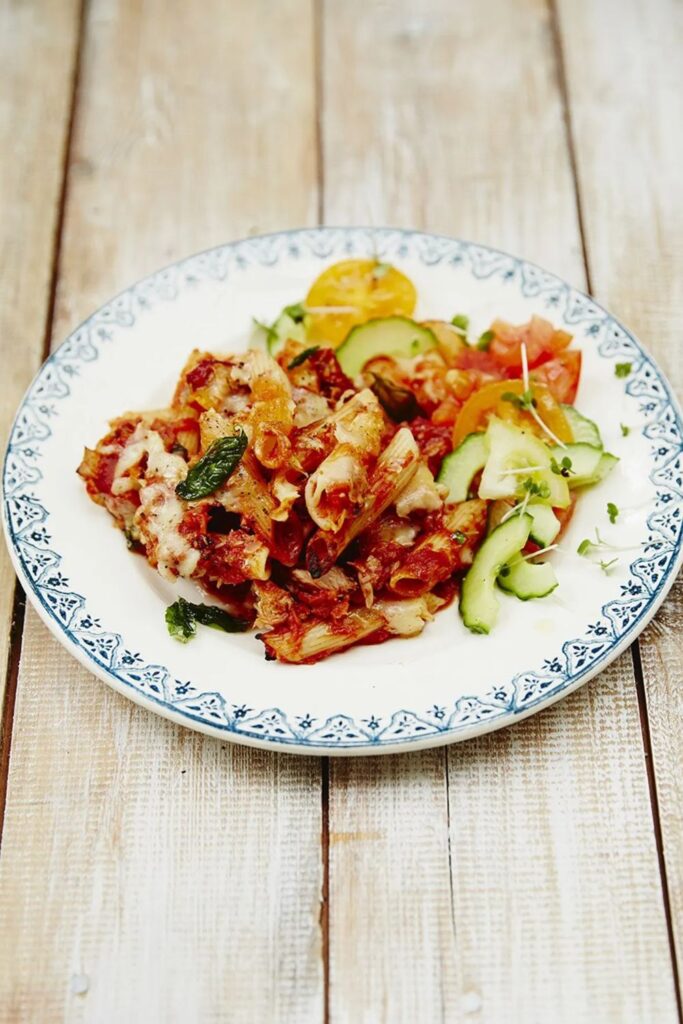 Jamie Oliver Tuna Pasta Bake