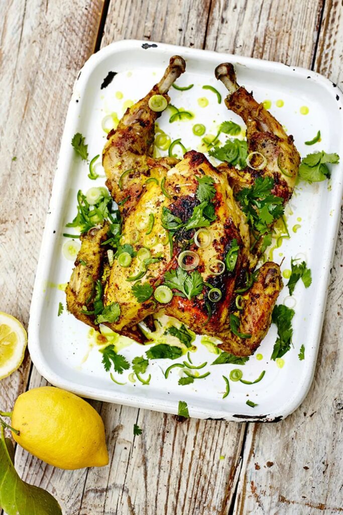 Jamie Oliver​ BBQ Whole Chicken