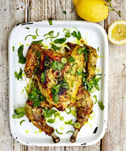 Jamie Oliver​ BBQ Whole Chicken