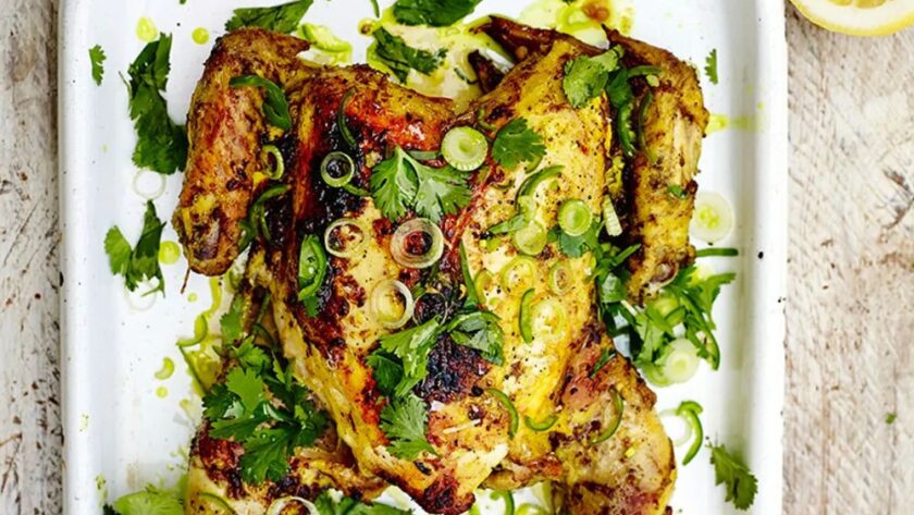 Jamie Oliver​ BBQ Whole Chicken