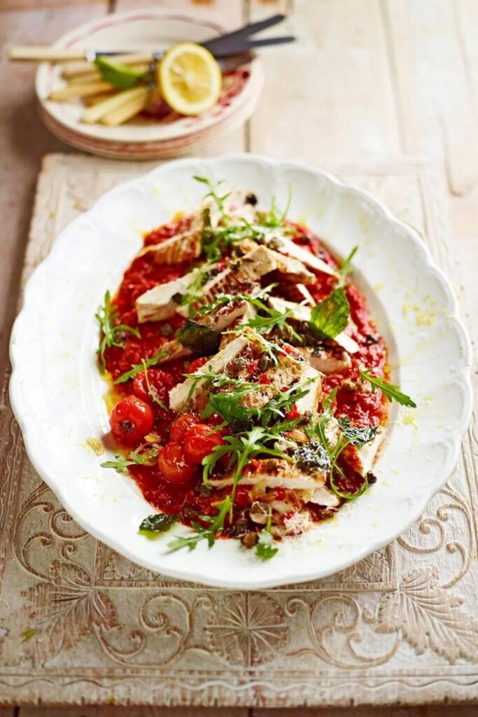 Jamie Oliver​ Chicken Arrabiata Recipe