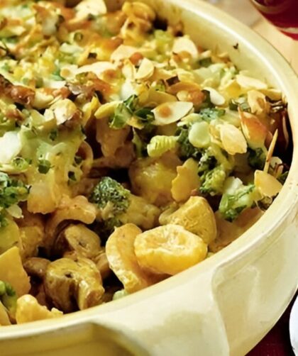 Jamie Oliver​ Chicken Broccoli Pasta Bake