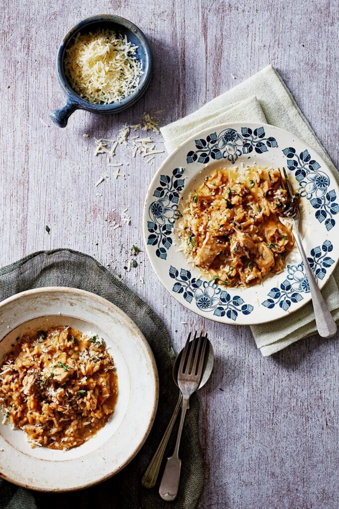 Jamie Oliver​ Chicken And Mushroom Risotto