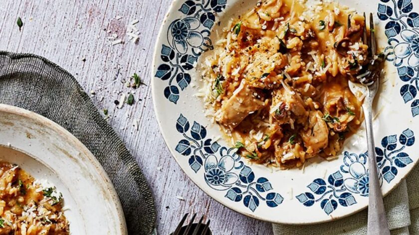 Jamie Oliver​ Chicken And Mushroom Risotto