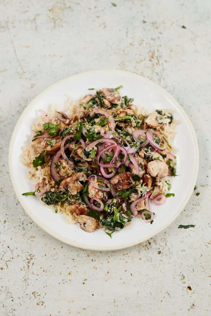 Jamie Oliver​ Chicken Stroganoff