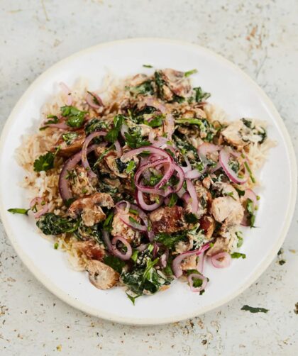 Jamie Oliver​ Chicken Stroganoff