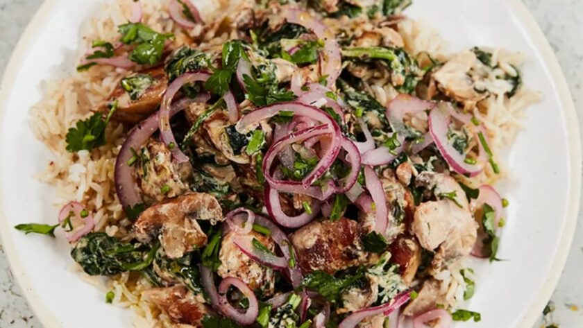 Jamie Oliver​ Chicken Stroganoff