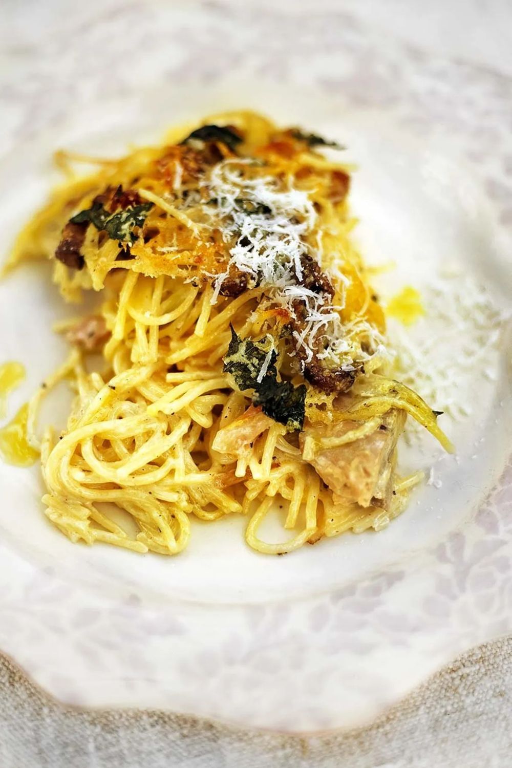 Jamie Oliver​ Chicken and Mushroom Pasta