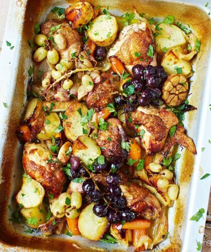 Jamie Oliver​ Chicken in White Wine Sauce