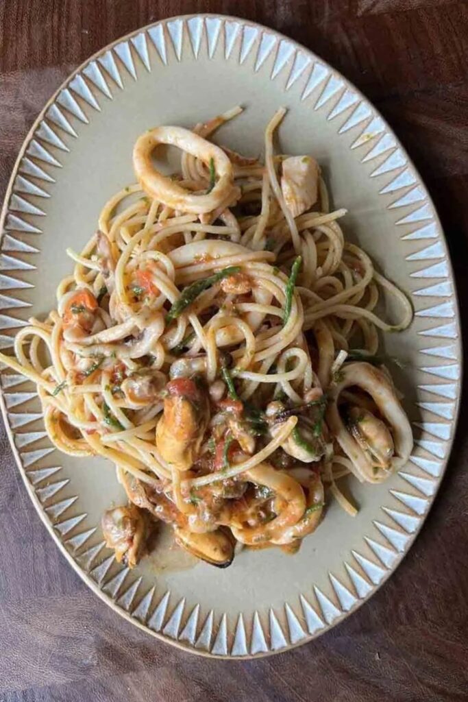 Jamie Oliver​ Seafood Pasta