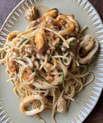 Jamie Oliver​ Seafood Pasta