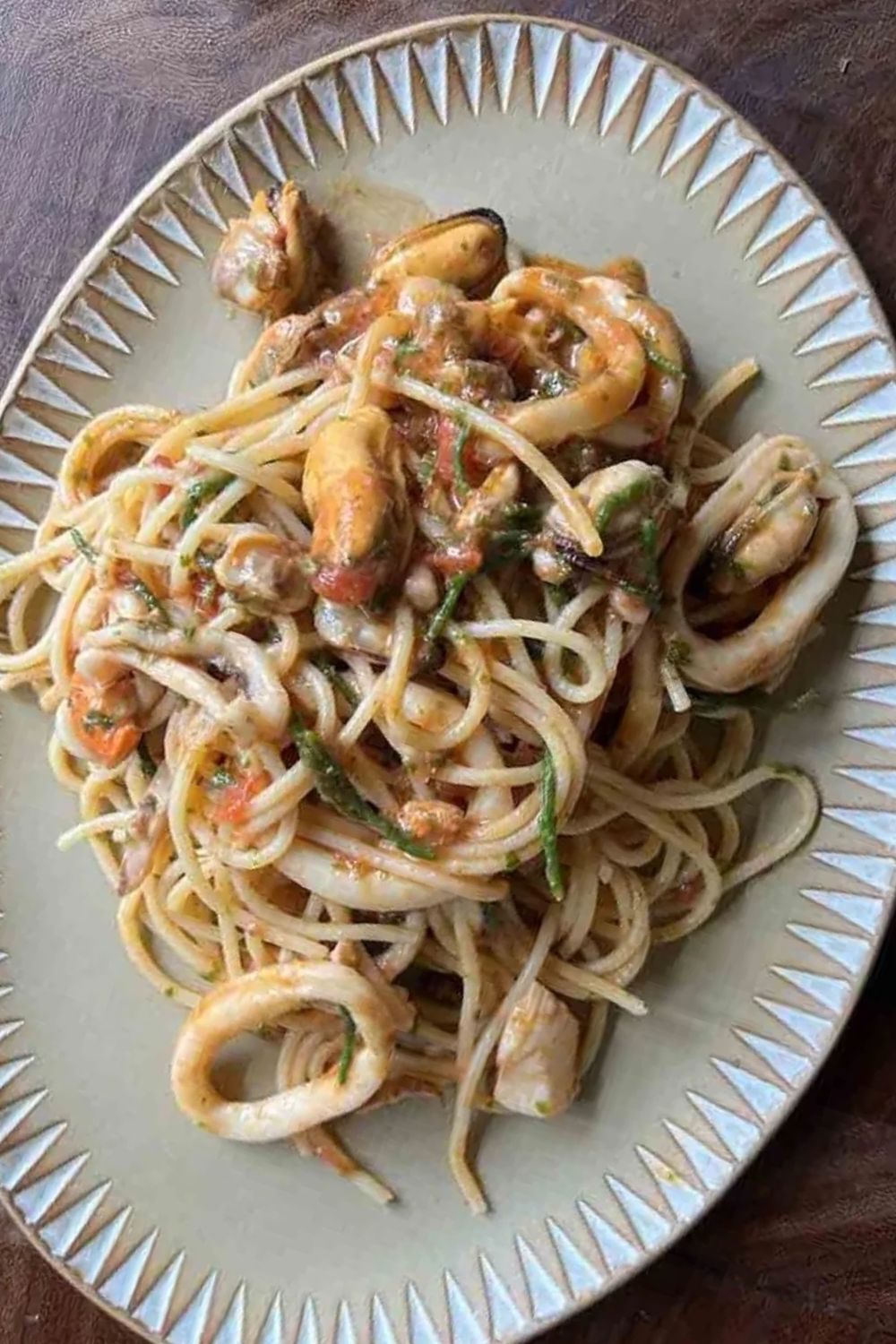 Jamie Oliver​ Seafood Pasta