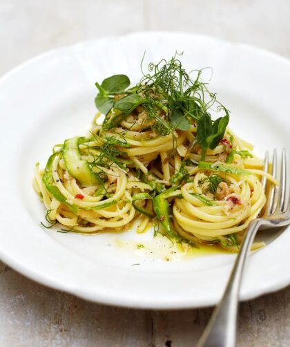 Jamie Oliver Asparagus And Crab Pasta