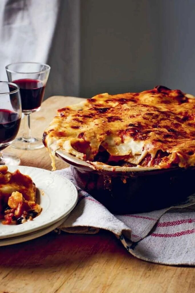 Jamie Oliver Aubergine And Courgette Lasagne