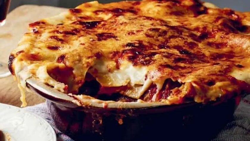 Jamie Oliver Aubergine And Courgette Lasagne