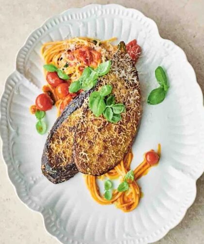 Jamie Oliver Aubergine Parmesan Milanese