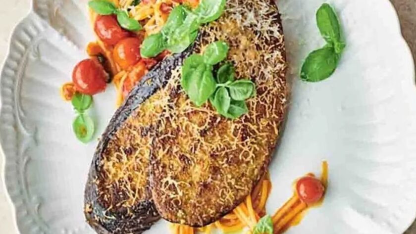 Jamie Oliver Aubergine Parmesan Milanese