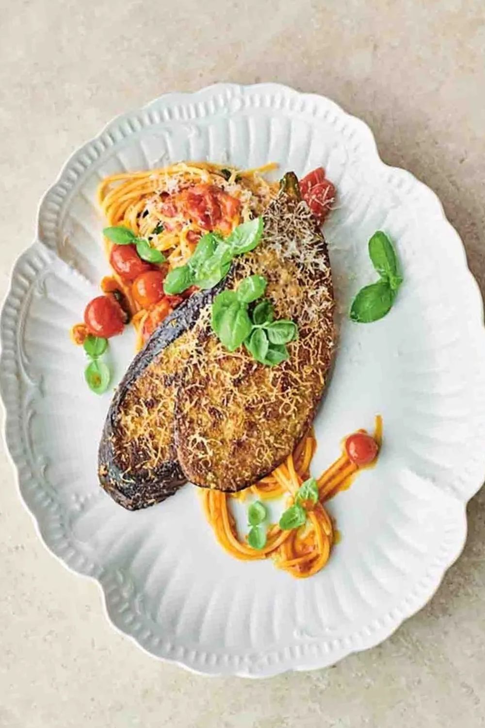 Jamie Oliver Aubergine Parmesan Milanese