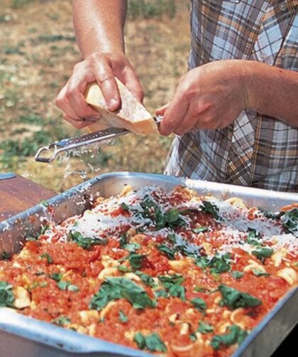 Jamie Oliver Baked Pasta With Tomatoes And Mozzarella