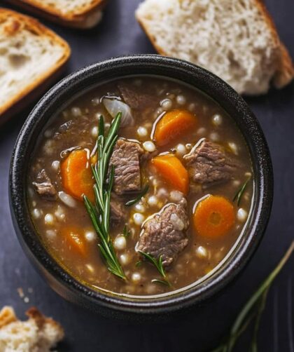 Jamie Oliver Beef Barley Soup