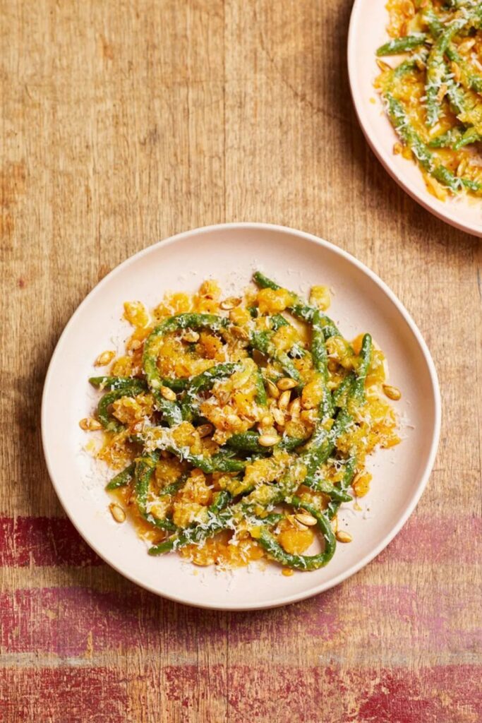 Jamie Oliver Buddy's Spinach Pici Pasta