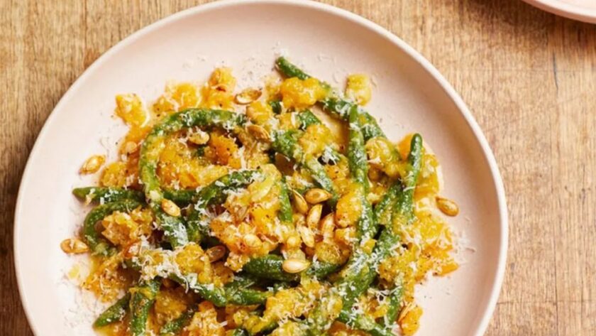 Jamie Oliver Buddy's Spinach Pici Pasta