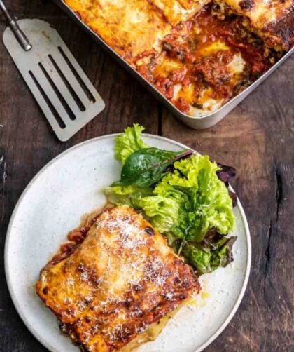 Jamie Oliver Cheesy Spring Chard Cannelloni