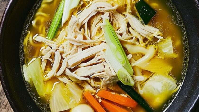 Jamie Oliver Chicken Noodle Soup