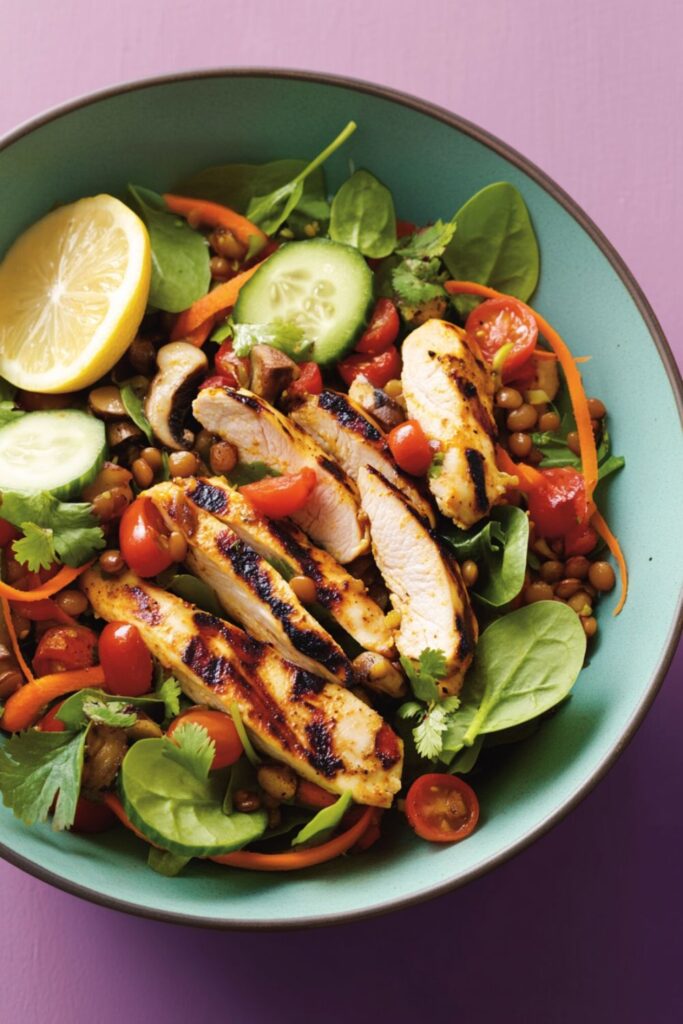 Jamie Oliver Chicken Tikka Salad