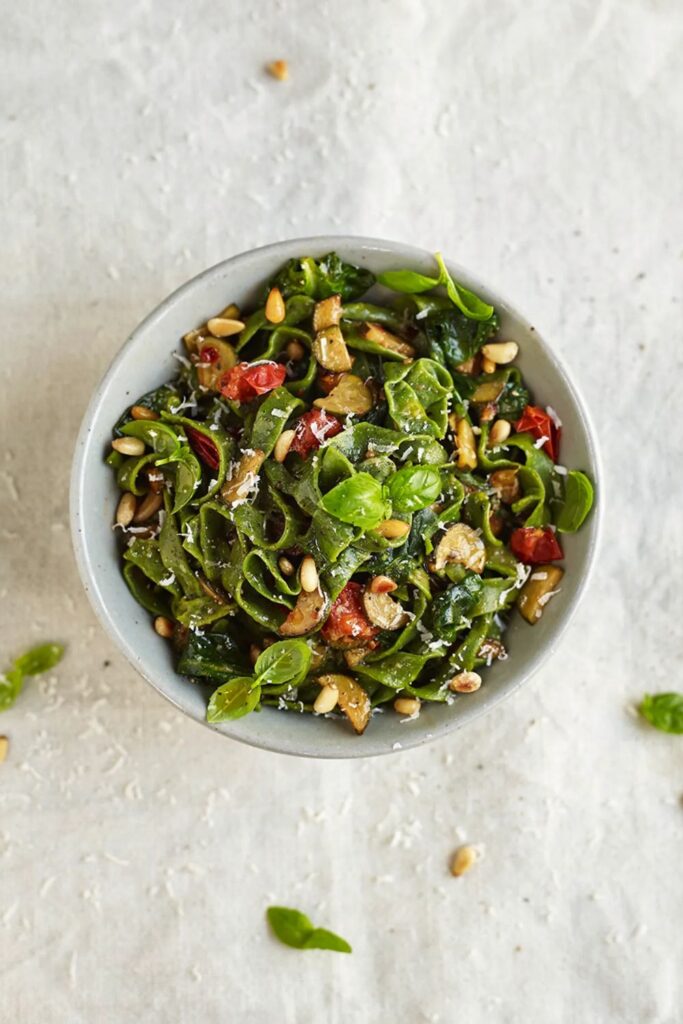 Jamie Oliver Courgette Tagliatelle Pasta