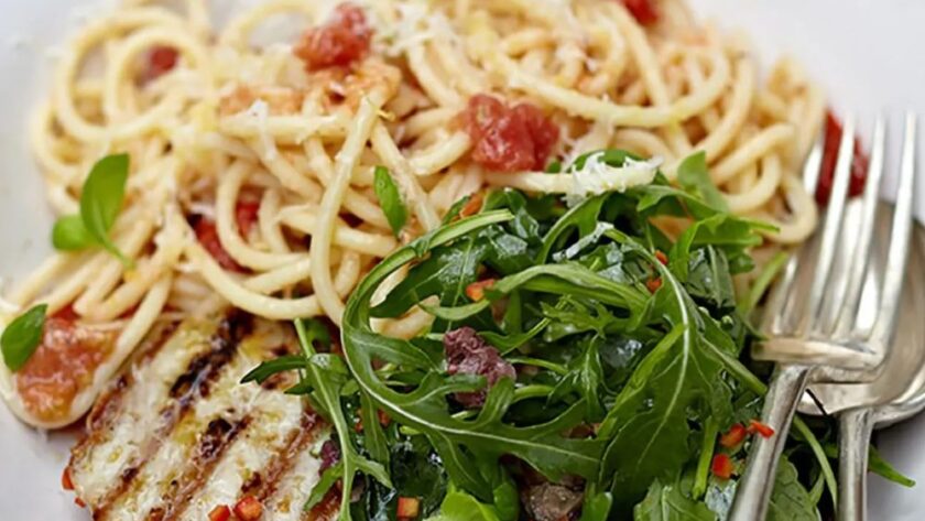 Jamie Oliver Grilled Tuna With Tomato Pasta