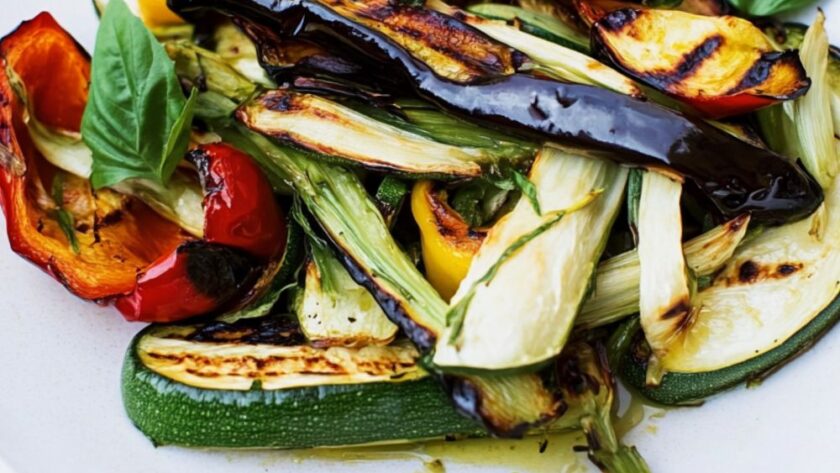 Jamie Oliver Grilled Vegetable Salad