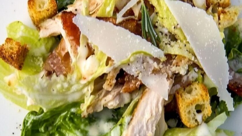 Jamie Oliver Healthy Caesar Salad