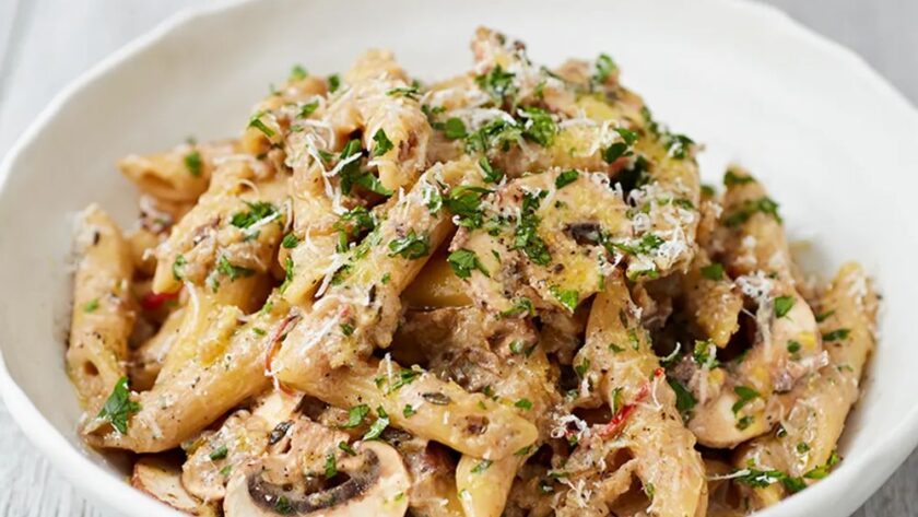 Jamie Oliver Mushroom And Cauliflower Pasta