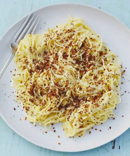 Jamie Oliver Oozy Cheesy Pasta With Crispy Pangritata