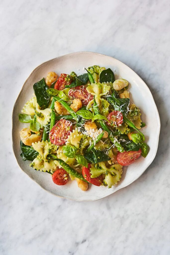 Jamie Oliver Pistachio Pesto Pasta Salad