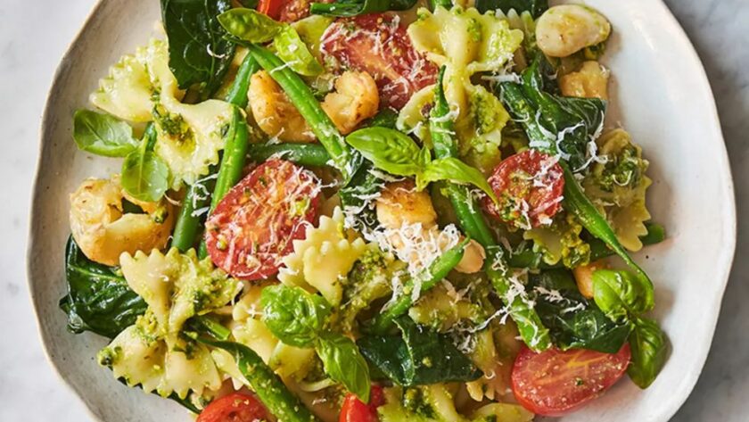 Jamie Oliver Pistachio Pesto Pasta Salad