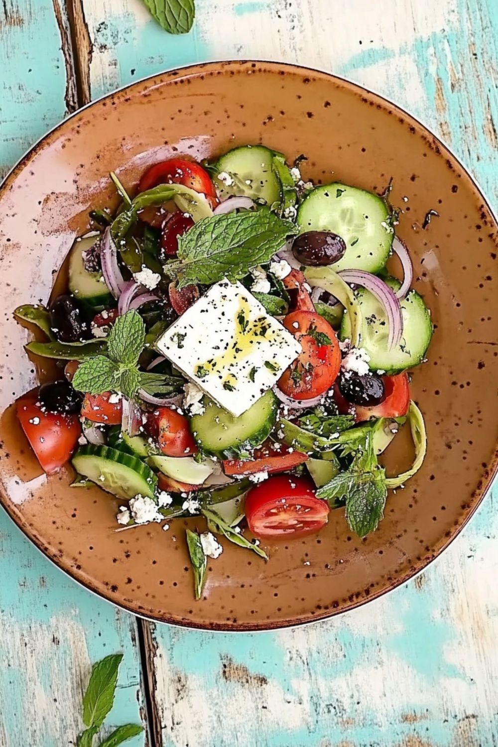 Jamie Oliver Greek Salad Recipe - 15 Minute Meals