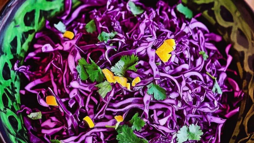 Jamie Oliver Red Cabbage Salad