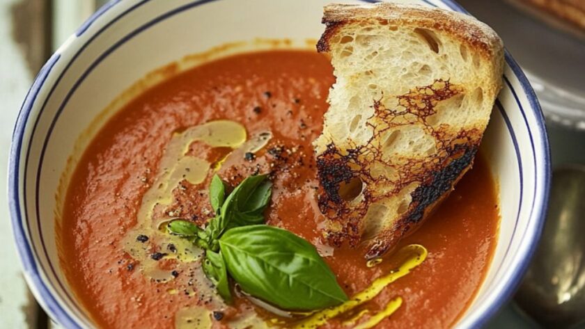 Jamie Oliver Roasted Tomato Soup