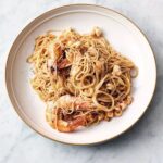 Jamie Oliver Rosé Pesto Prawn Pasta